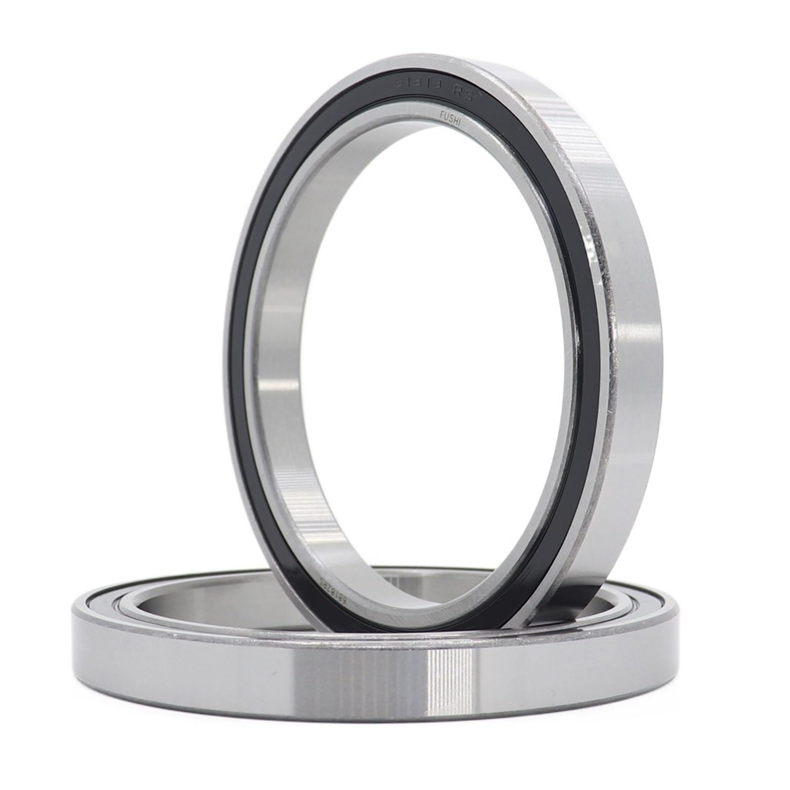 6818 2RS ABEC-1 2 PIÈCES 90x115x13MM Roulements Métriques for Section Mince 61818 RS 6818RS