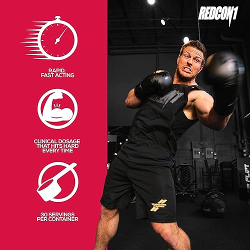 Miniatura 3 de REDCON1 Total War - Preentrenamiento (kiwi de fresa) y polvo antiestimulante de gran ruido (limonada azul), dúo preentrenamiento para energía,