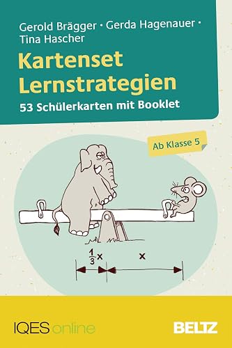 Kartenset Lernstrategien: 52 Schülerkarten mit Booklet. Ab Klasse 5
