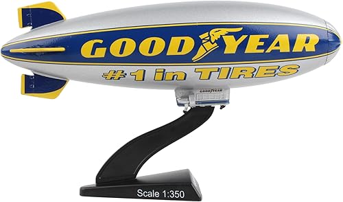 Miniatura 3 de Daron Sello de franqueo comercial mundial PS5411-1 Goodyear Blimp 1:350 Modelo fundido a presión a escala 1:350