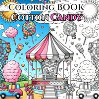 Coloring Book Cotton Candy B0D7S7YPT5 Book Cover
