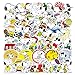 50pcs Snoopy Stickers Cartoon Waterproof Laptop Aufkleber wasserdichte Laptop-Aufkleber wasserdichtes Skateboard Snowboard Auto Fahrrad Gepäck