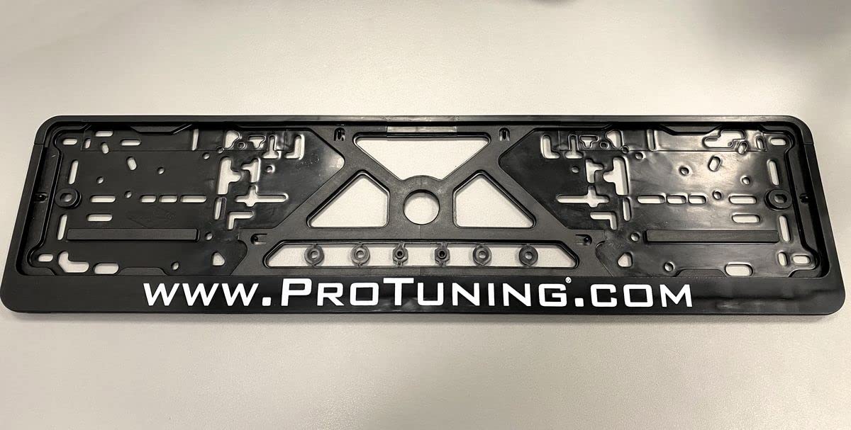Protuning Plaque d'immatriculation robuste contre la casse et le vol - 2