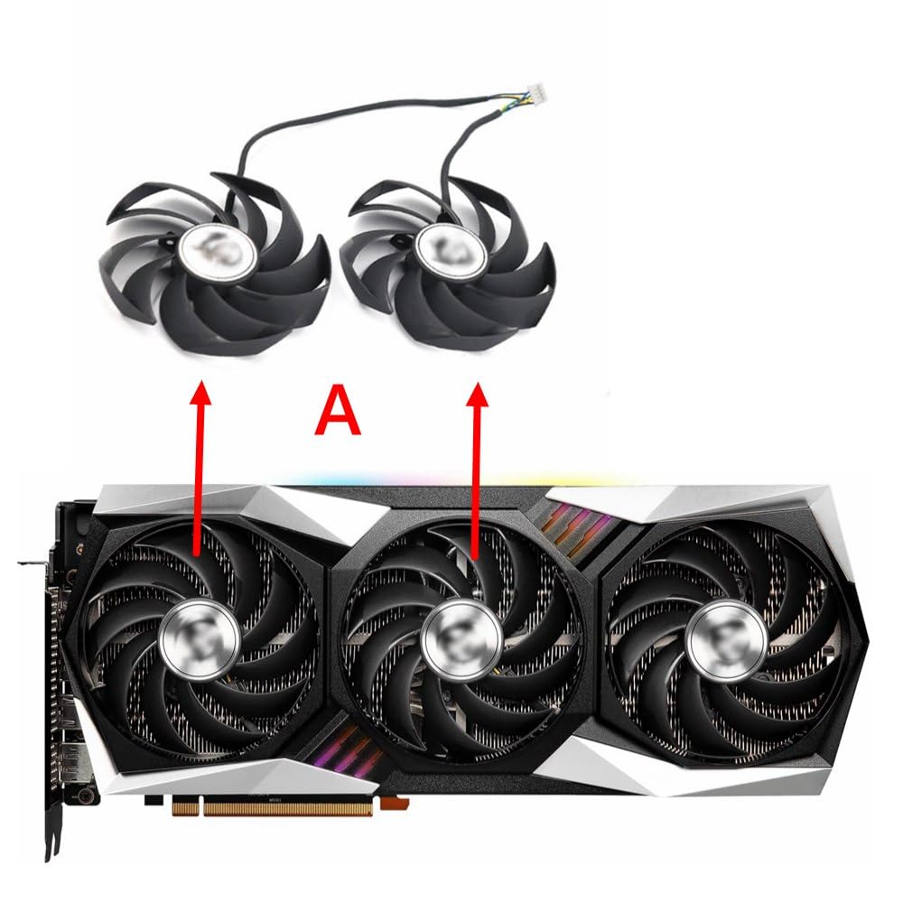 Amazon.com: RAKSTORE PLD09210B12HH Graphics Card Cooling Fan