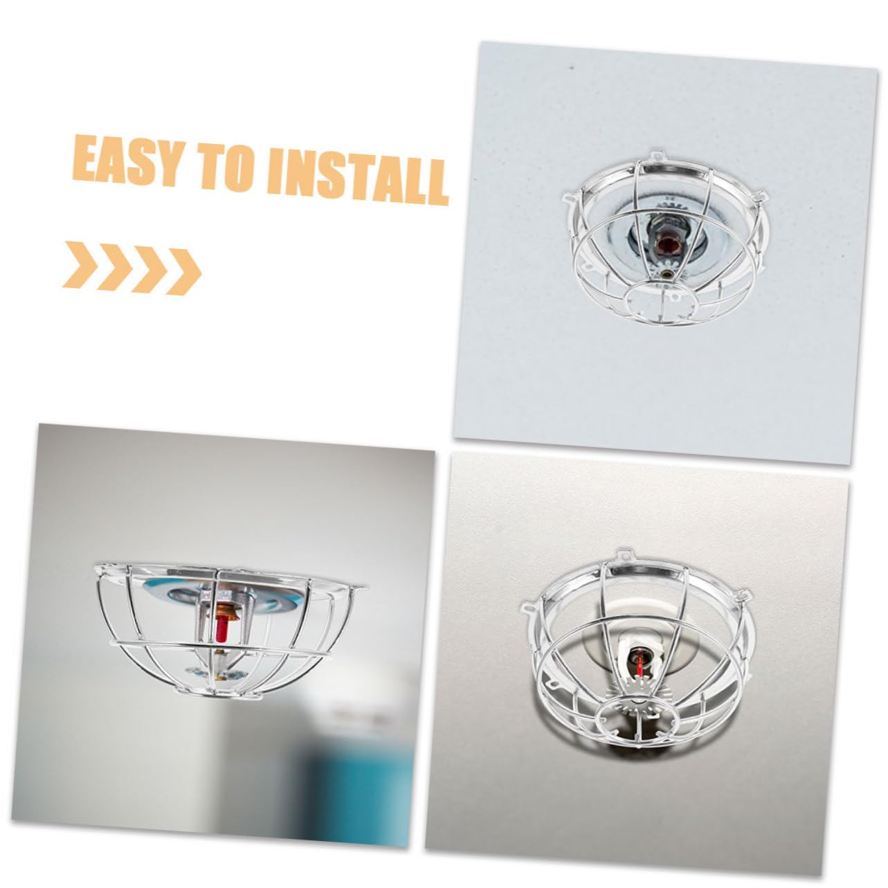10 Piezas Protector de Rociadores de para Detección de Instalación Diseño Elegante Protección para Tiendas y Restaurantes