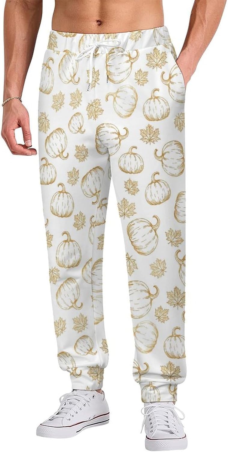 Funny Sweatpants,Novelty Lounge Pants with Pockets Drawstring for Men Women Running Gym