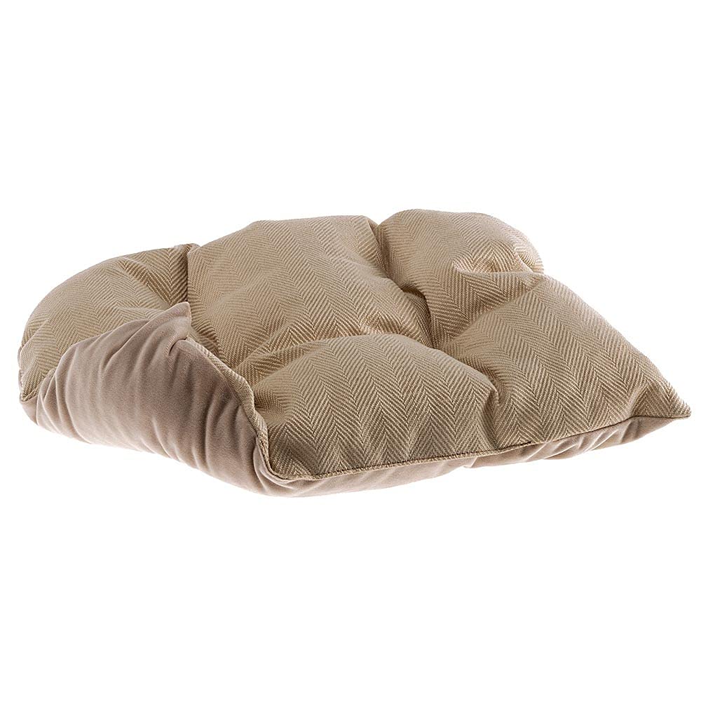 Cuccia Per Cani E Gatti Ferplast HALL - In Legno FSC, Con Cuscino Lavabile, 80.5x53x17.5 Cm, Antiscivolo - Foto 7