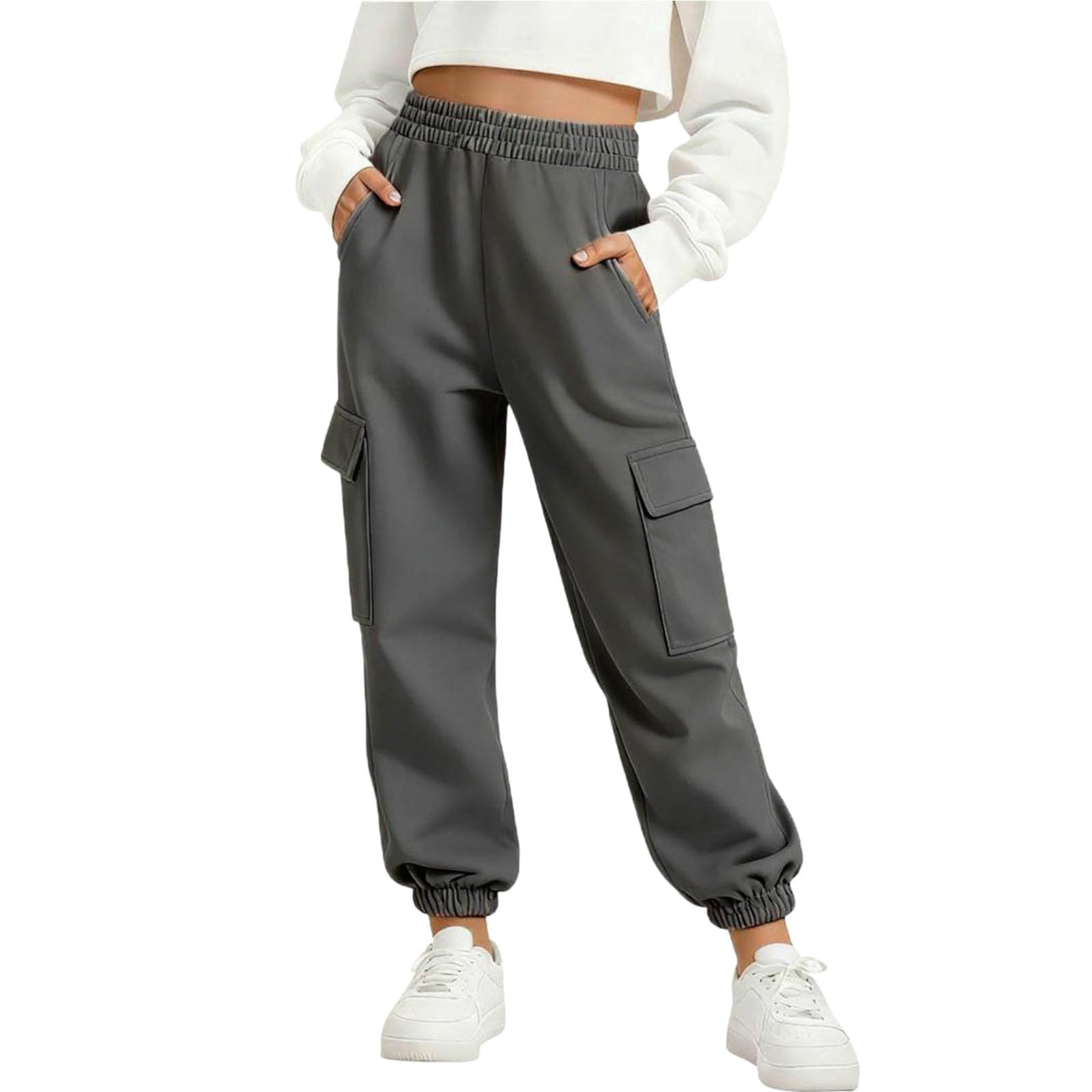 3er Pack Jungen Jogginghose Sommer Sporthose Kinder Outdoorhose Baumwolle Cargohose Elastische Taille Cargo Hosen Sport Sommerhose Cargohose Sweatpants