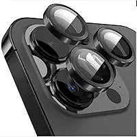Kit Película Lente De Câmera Compatível Com iphone 11 12 13 14 15 16 Pro Max Liso Preto iphone 16