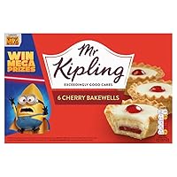 Vista 1 de Mr Kipling Pasteles - Cherry Bakewells - Paquete de 6