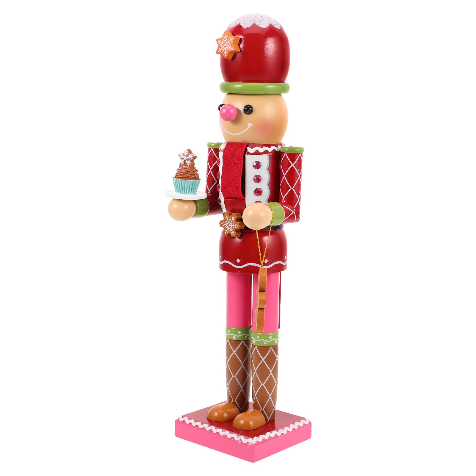 Casse-Noisette en bois bonhomme d'épice pour salon chaleureux