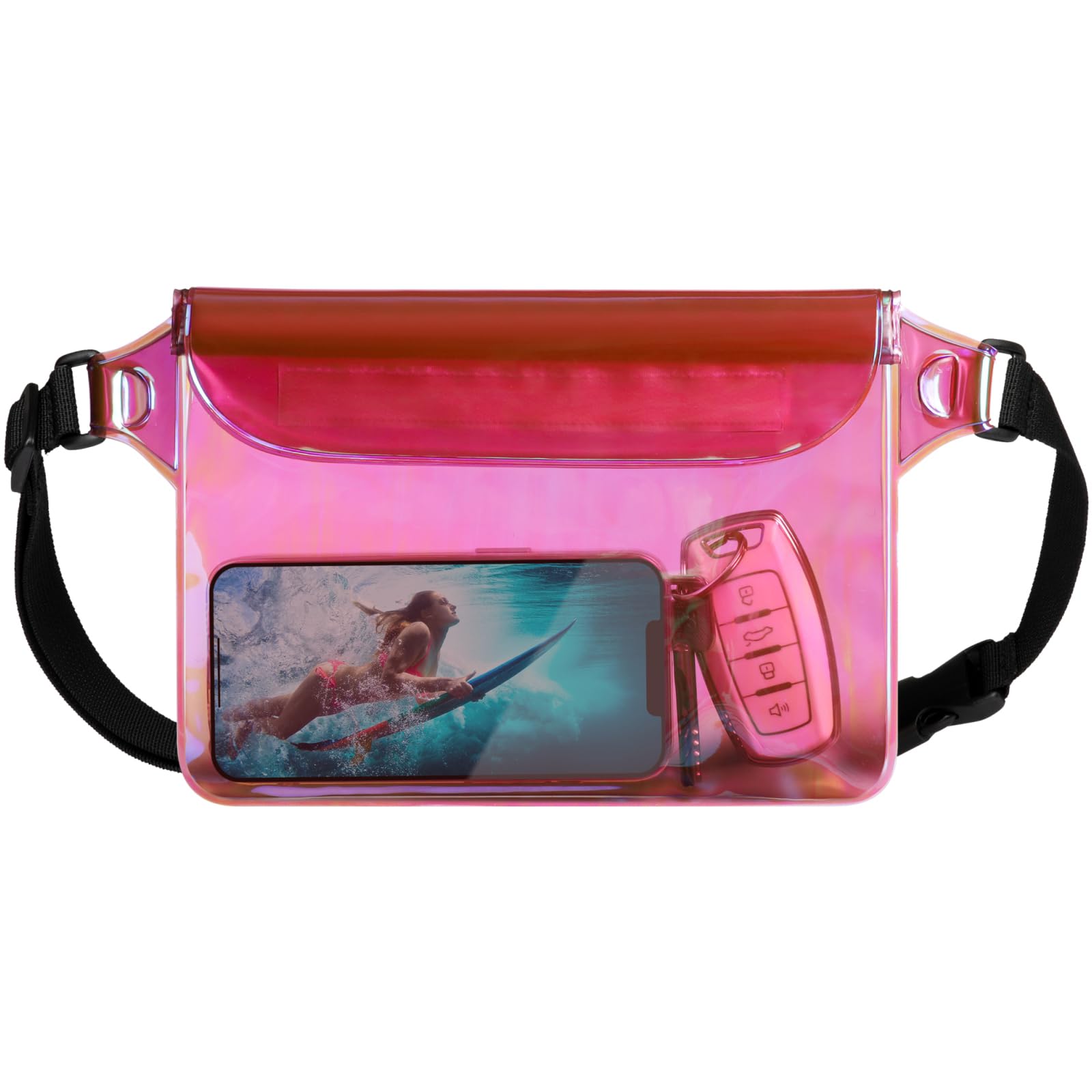 F-color Waterproof Fanny Pack - Waterproof Pouch, Beach Cruise Essentials