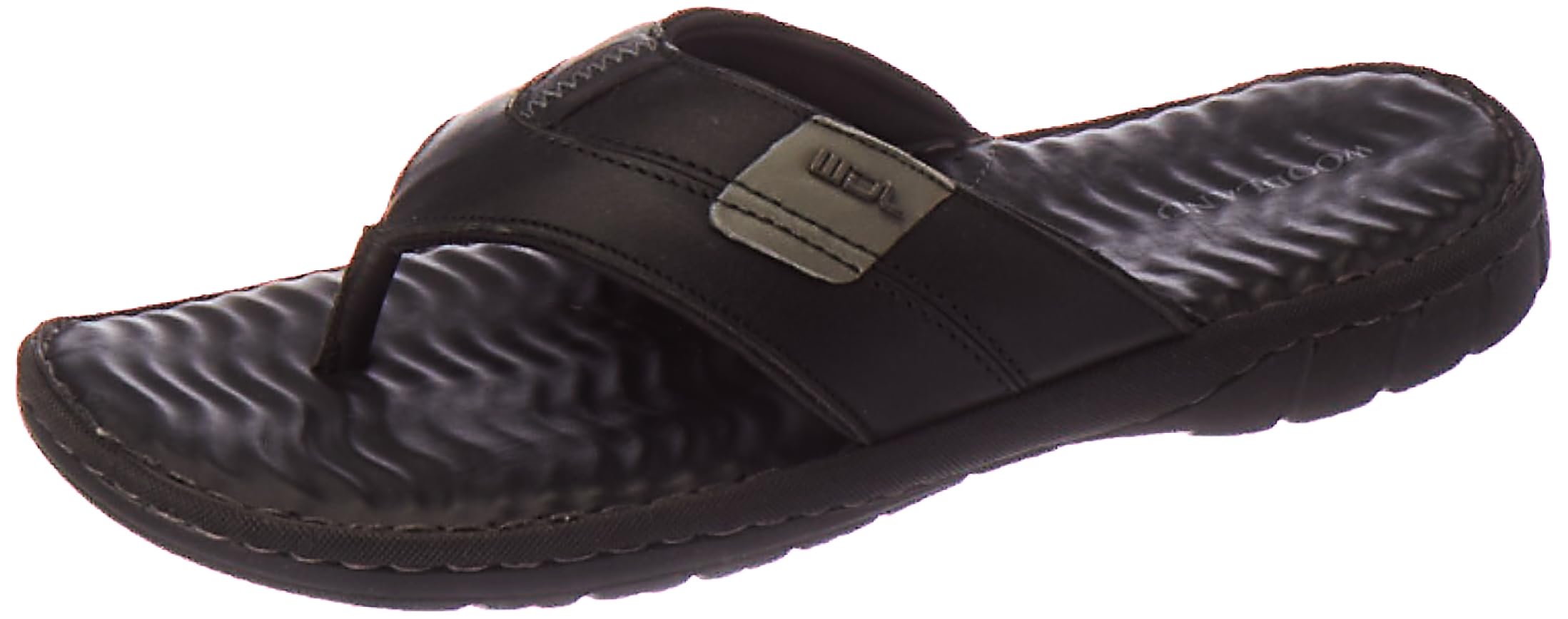 Woodland Mens Black Leather Slipper-10 UK (44 EU) (GP 4145021) (B0CHSGFL4K) Amazon Price History, Amazon Price Tracker