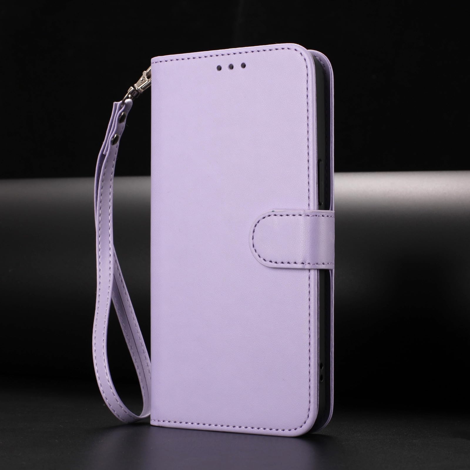 Cracedily Cover per Xiaomi Redmi A2 / A1, Custodia Pelle Premium Portafoglio con Porta Carte Magnetica Supporto Protezione Flip Case, Nero