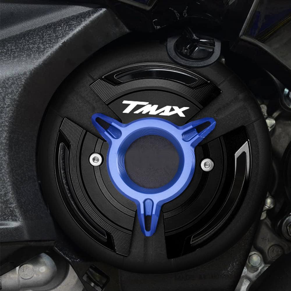Modeer Per Tmax 560 Tech Max 2020-2023 Tmax 530 SX DX 2017-2020 Una coppia Protezione del motore del motociclo Tmax530 Tmax560 Techmax Accessori (nero-blu)