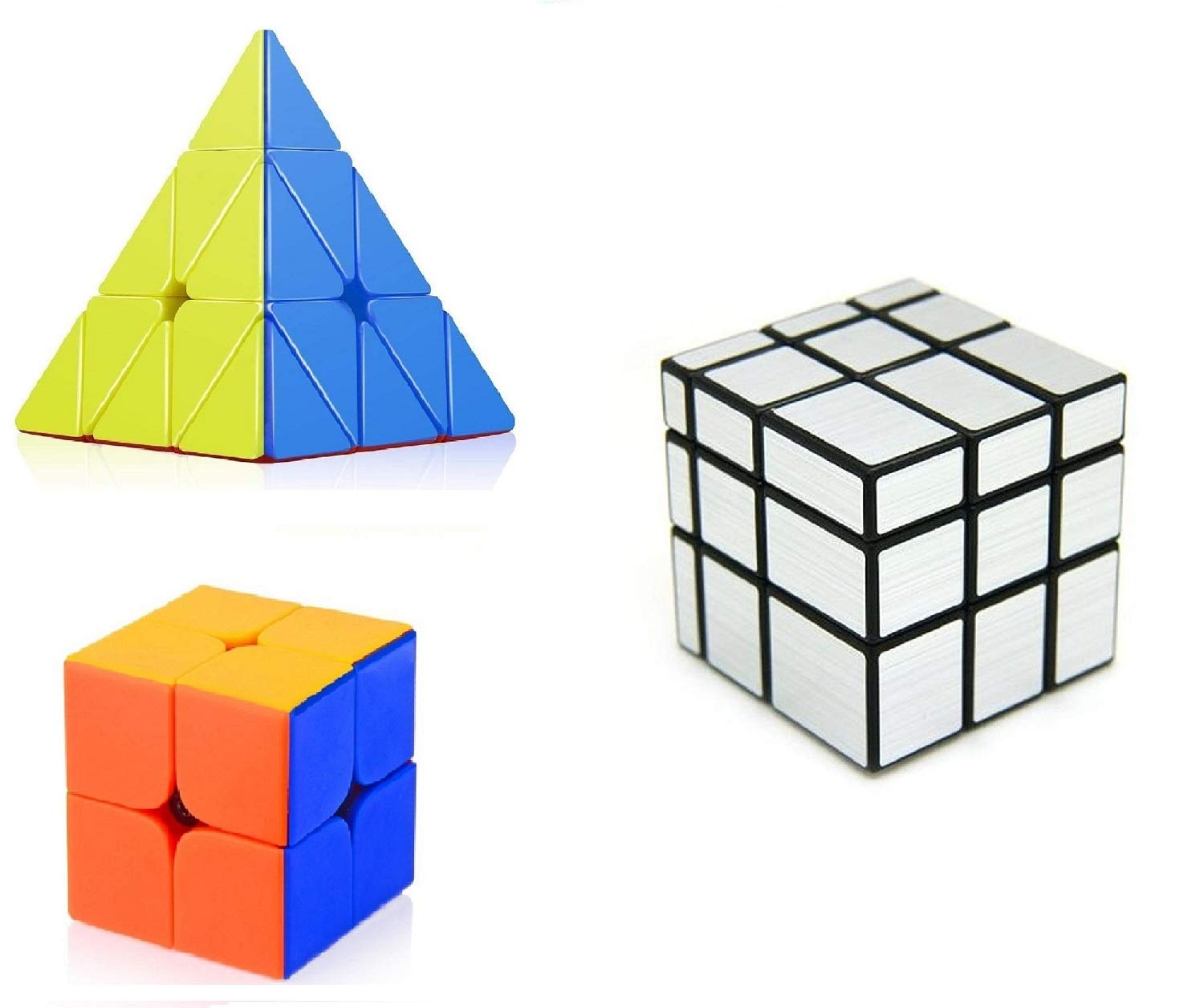 See full amazon price history chart for Enorme™ Cube Combos of High Speed Stickerless 2x2x2, 3x3x3 Triangle Pyramid and Silver Mirror Mgagic Puzzle Cubes Enorme™ Cube Combos of High Speed Stickerless 2x2x2, 3x3x3 Triangle Pyramid and Silver Mirror Mgagic Puzzle Cubes (B08L9D279G) Amazon Price History, Amazon Price Tracker