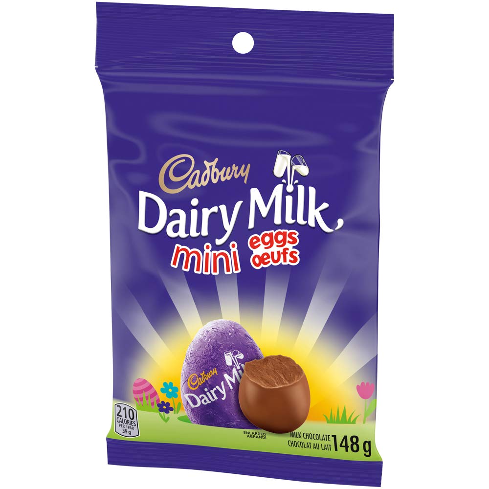 Cadbury Dairy Milk Mini Solid Easter Chocolate Eggs, 148g - 4