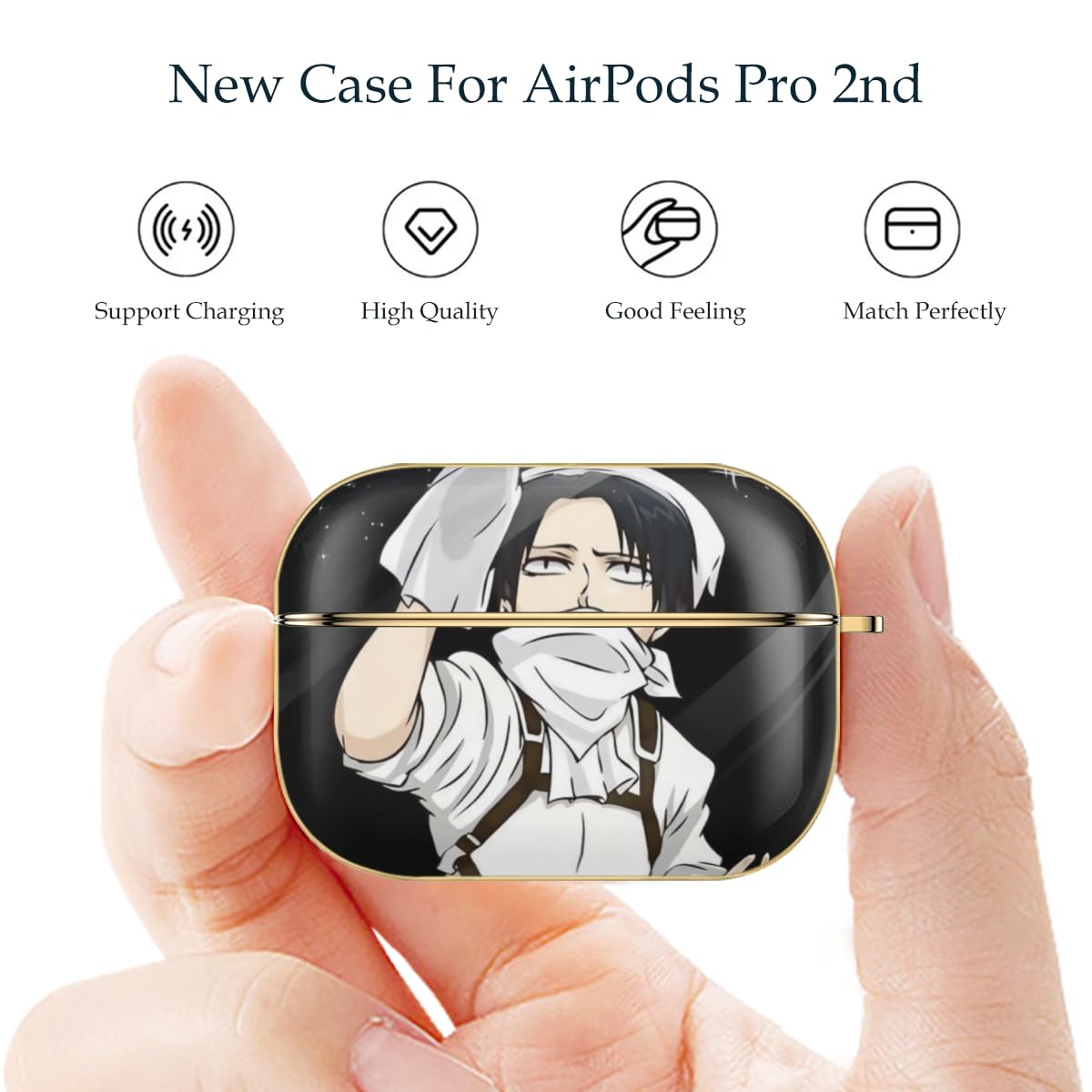 Amazon | Air Pods Pro2 ケース 進撃の巨人 リヴァイ 兵長 AirPods Pro