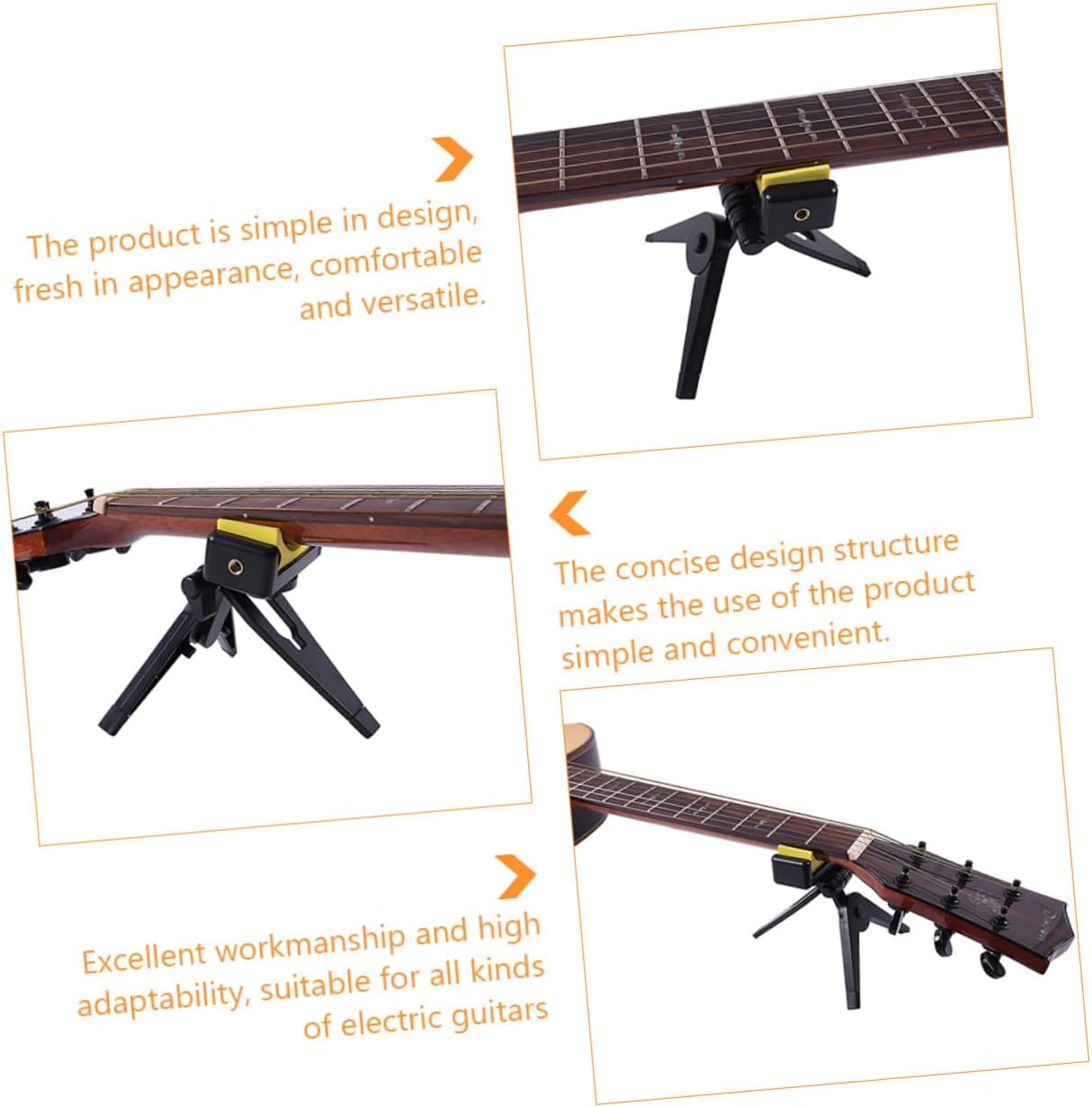 VICASKY 3pcs Guitar Neck Support Pillow Neck Rest for Bass String Instruments Stable from Scratches Easy to Use for Various Guitars Musical Instruments