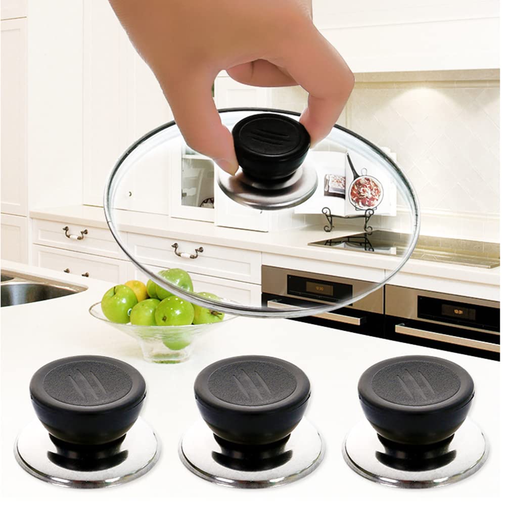 5 pezzi coperchio pentola resistente al calore coperchi manopola maniglia di sollevamento cucina di casa pentole parti di ricambio