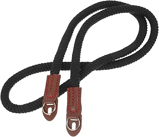 PartyKindom Alça De Câmera Retro Câmera Câmeras Instantâneas Alça De Câmera Vintage Cordão De Câmera Alças De Ombro Para Fotógrafo De Câmera Alça De Câmera De Algodão Preto Alça De Mão