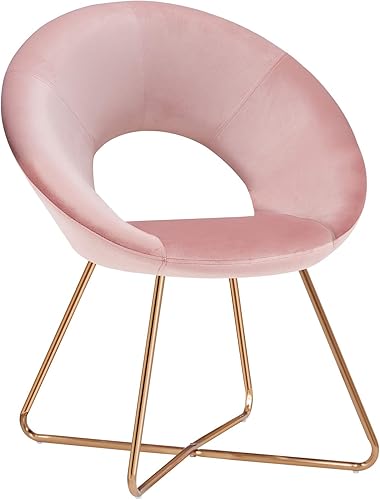 Miniatura 39 de DUHOME Sillas modernas de terciopelo con acento de comedor, sofá individual, cómoda silla tapizada, muebles de sala de estar, sillas de descanso de