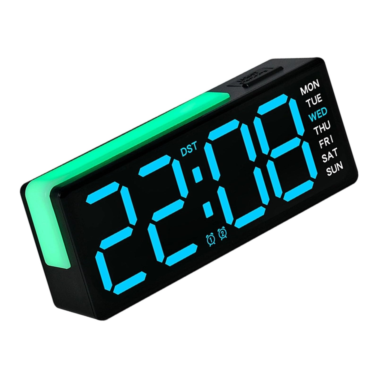 Kaeltsyn Alarm Clocks for Bedroom Digital Desk Clock for Bedside Nightstand Digital Clocks with Day of Week Table Desk
