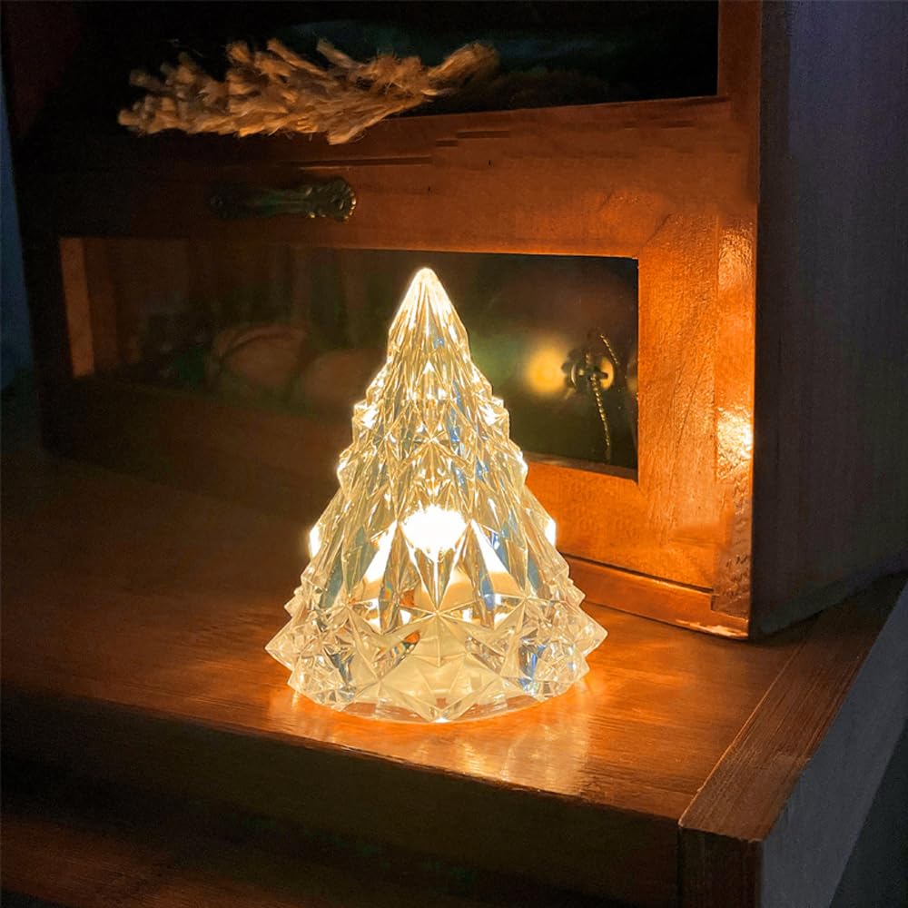Goodern 1PCS Eid Ramadan Snow Mountain Night Light,Eid Mubarak Lights Islamic Muslim Ramadan Table Lamp Ramadan Gifts Creative Atmosphere Lamp Warm White Iceberg Light for Eid Al Adha Home Decor