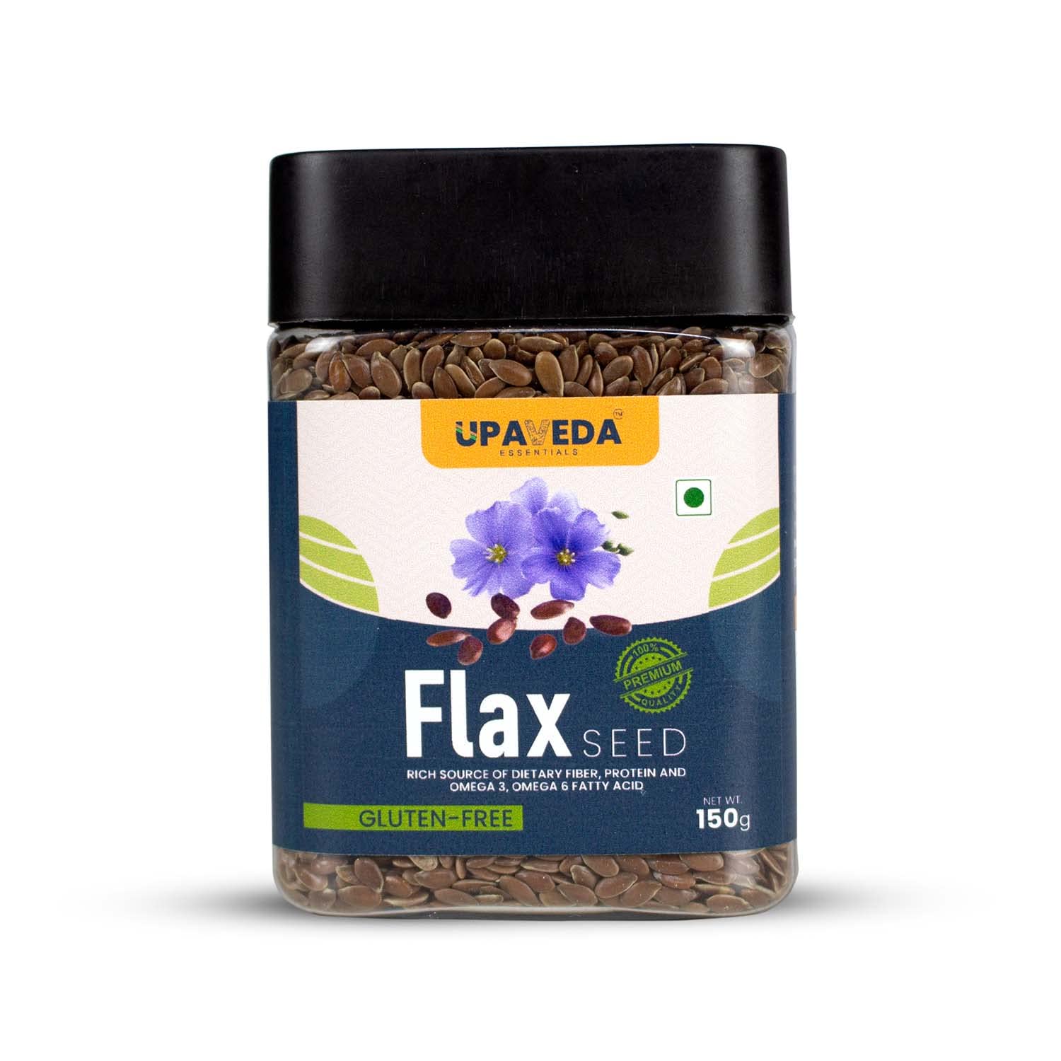 Upaveda Raw Flaxseed 150g | Flax Seeds for Hair Growth | Seeds for Eating | Alsi Seeds (B0B5TCFNLM) Amazon Price History, Amazon Price Tracker