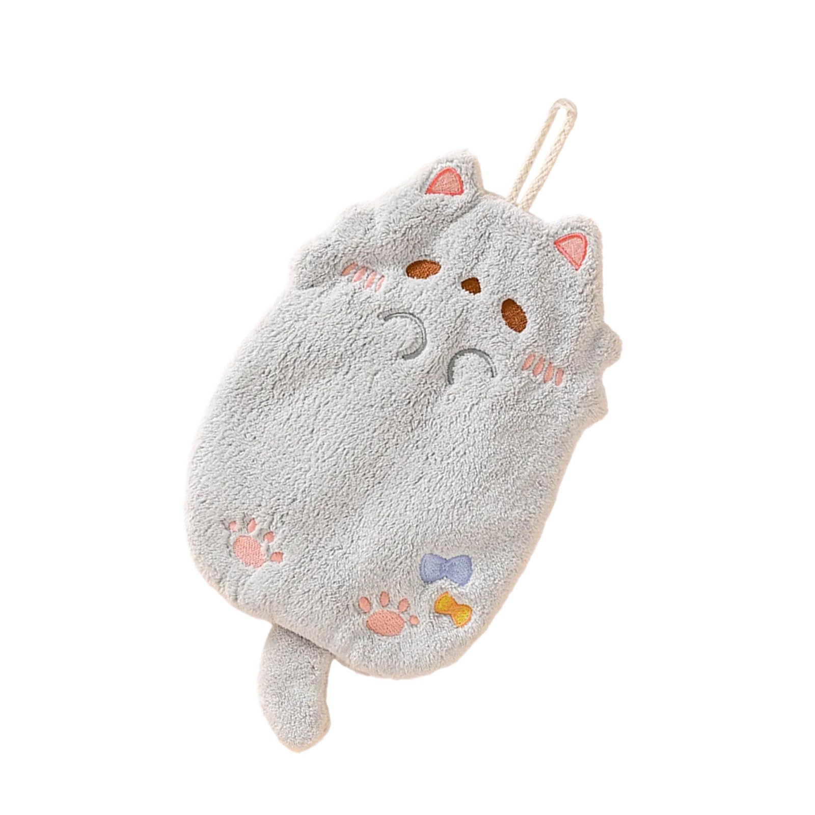 Snorvixre Hand Towel Lovely Tanuki Hanging Absorbent and Durability Suitable for Home Decoration Cartoon Tanuki