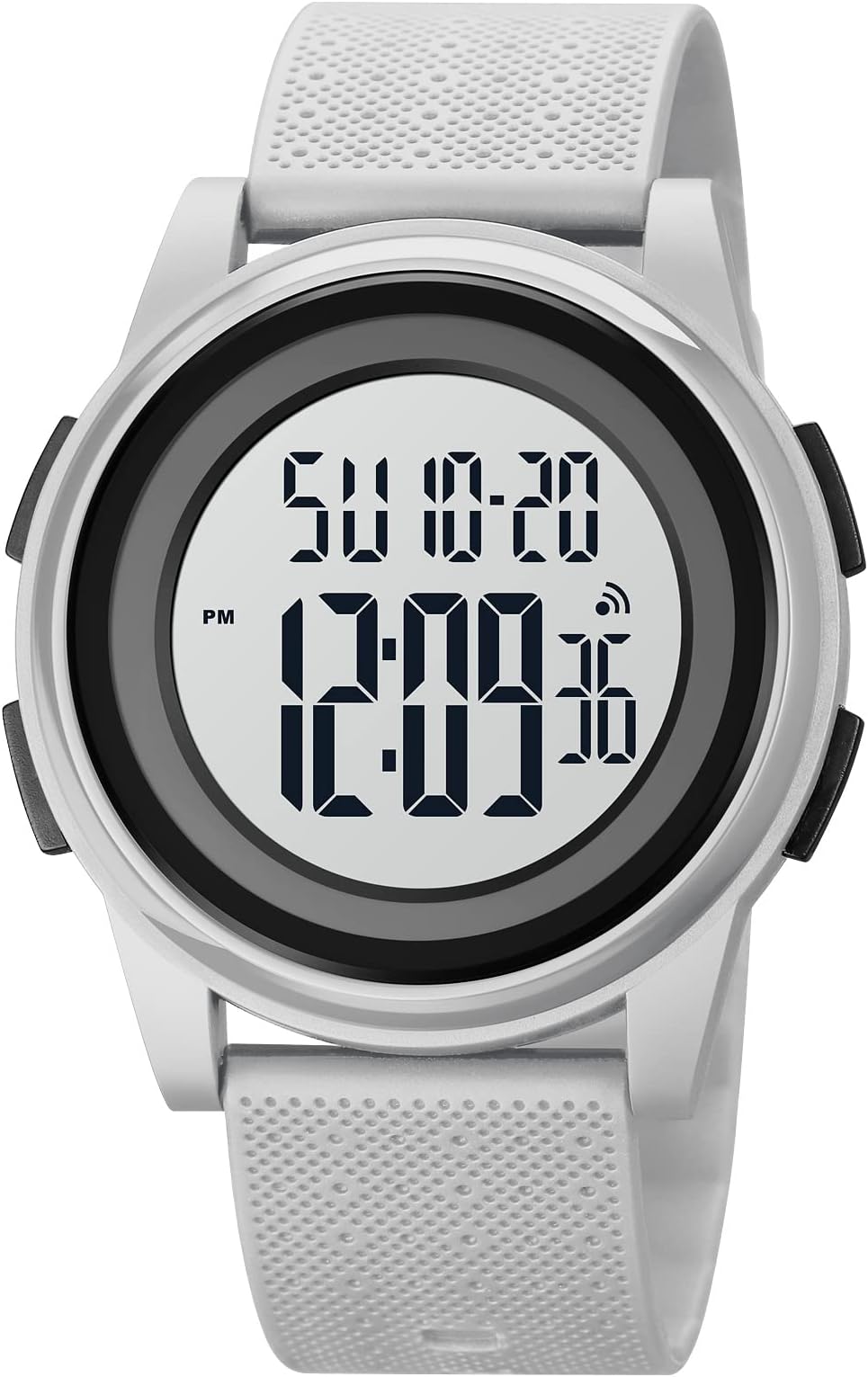 SKMEI Wrist Watch for Men, Digital Sports Waterproof Watch with Dual Time Chronograph Countdown Alarm Backlight