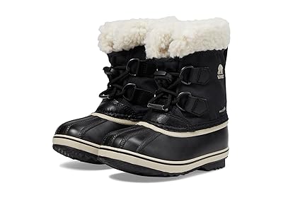 SOREL Kids Childrens Yoot Pac Nylon WP (Toddler/Little Kid) Kids Shoes Black : 10 Toddler M, Synthetic