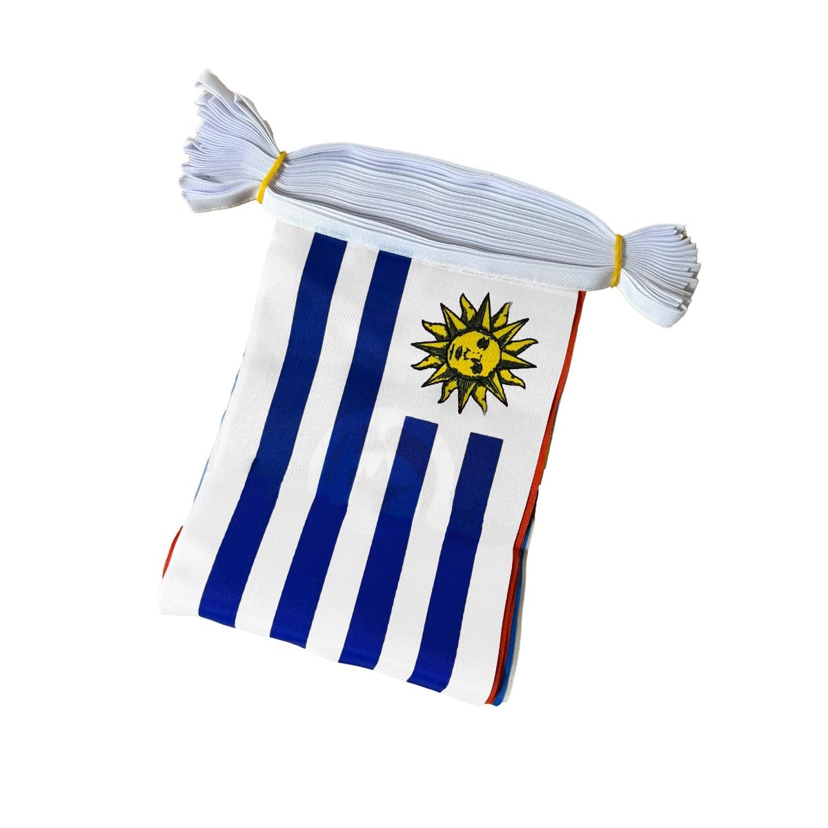 Flagtex World Cup 2026 Bunting 15m with 48 Team Flags Premium Polyester Football Tournament Party Decoration Indoor Outdoor All Participating Nations Fan Pack