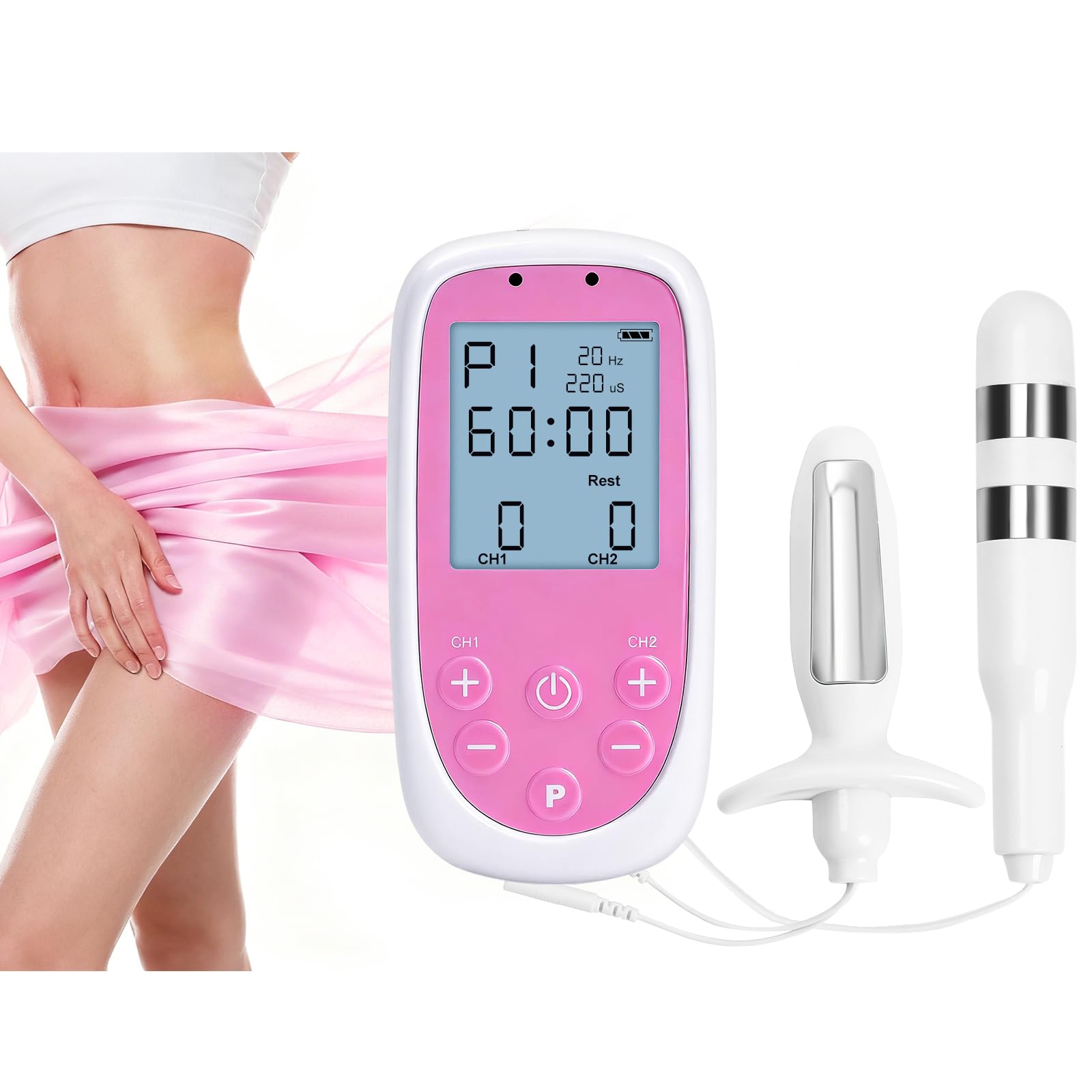 Photo 1 of **FOR PARTS/ NO POWER MISSING ASSEMBLY PIECES** Kegel Trainer Exerciser Incontinence Stimulator with Probe for Bladder Control and Pelvic Floor Trainer Exercise for Women Electrical Muscle Stimulator