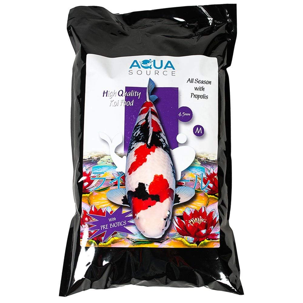 Aqua Source All Season With Propolis Koi Food 10kg - Medium Pellet