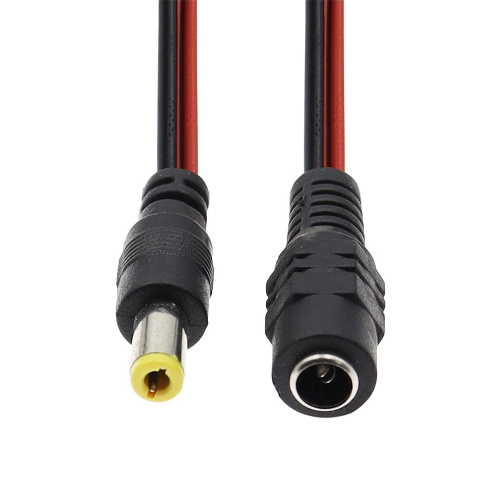 Câble d'alimentation CC mâle femelle 12 V DC adaptateur connecteur de câble 5 pièces (5 pièces mâles)