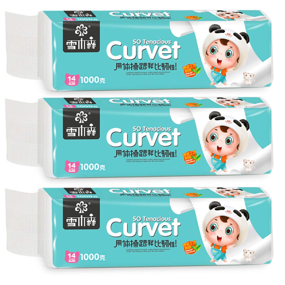 Rotolo Di Carta Velina a 4 Strati Carta Da Cucina Asciugamano Tovagliolo Pasta Di Legno Carta Comfort Morbida Carta Pulita Per La Casa Per il Bagno Bagno Casa Hotel Pubblico 70g (42 Rolls)