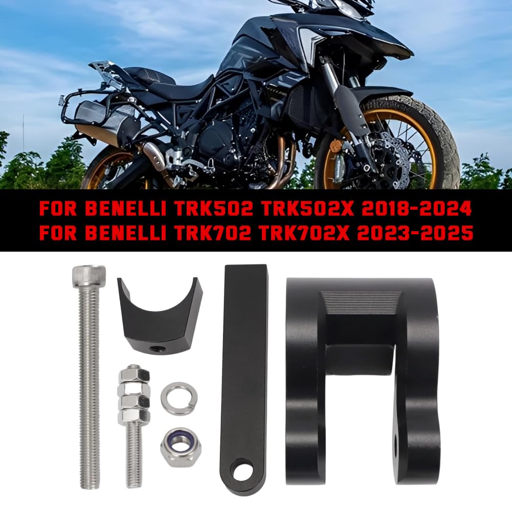 Zestawów obniżających Łączniki zawieszenia Zestaw łączników obniżających zawieszenie tylne pasuje do Benelli TRK502 TRK502X 2018-2024 TRK702 TRK702X 2023-2025