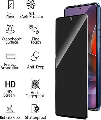 3 Pack Privacy Screen Protector for Motorola Moto G Stylus 2026