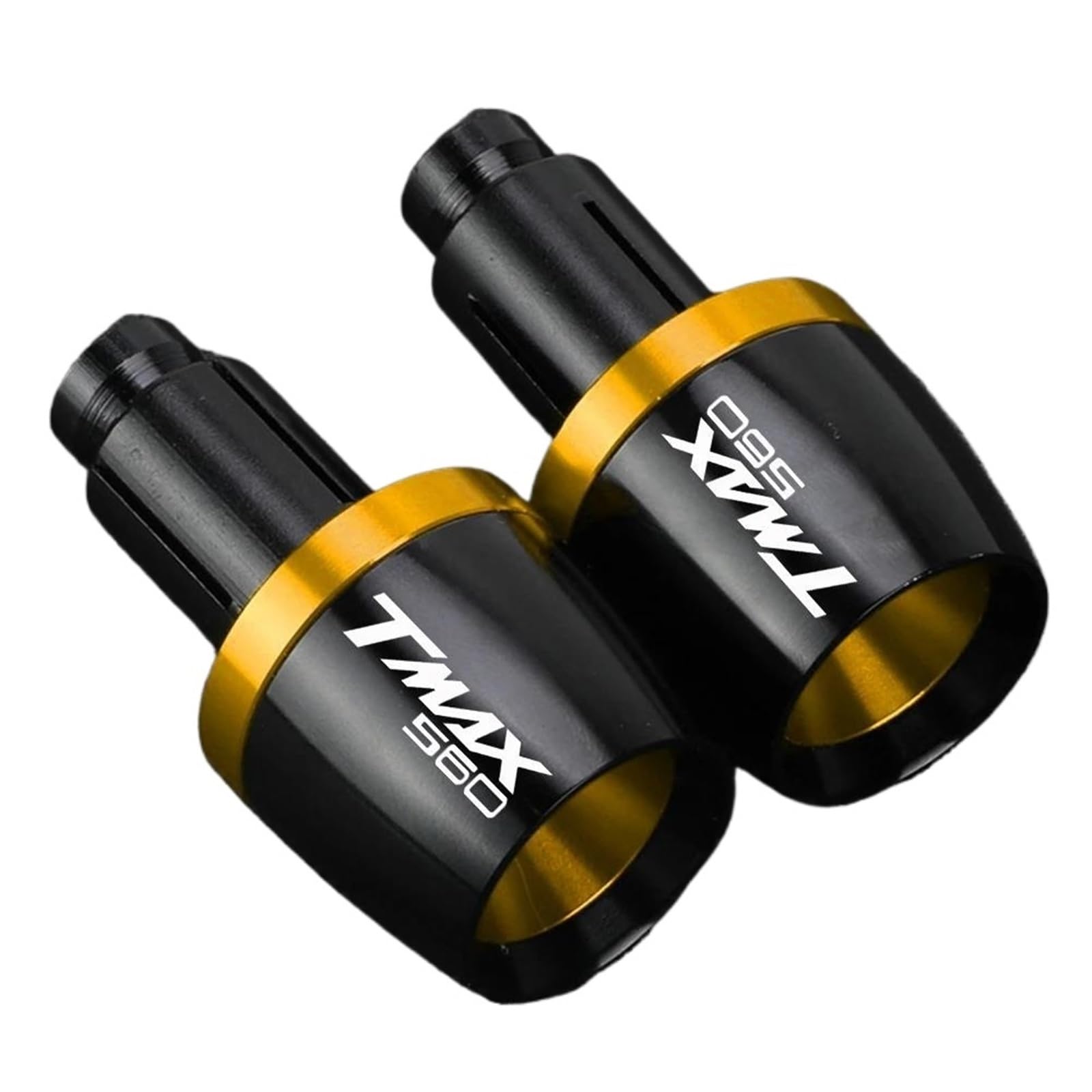 Manubrio Stabilizzatori Bilancieri Moto per Ya&ma&ha per T-Max 560 2019-2023 Manopole Universali per Manubrio Bar Ends cap Contrappeso Spine Scivolo Tappi Manubrio Bici(4)