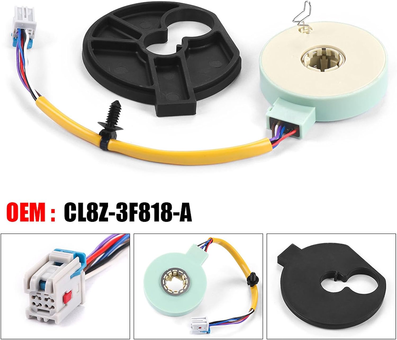 Dyno Racing CL8Z-3F818-A Power Steering Torque Sensor Compatible with 2008-2012 Ford Escape and Mercury Mariner with Alignment Tool CL8Z3F818A