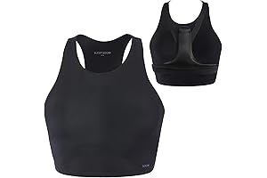 Soobi Sleep Bra Top (C-E Cup) Built-in Breast Pillow for Chest Wrinkle Prevention