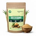 Ogvan Brown Desi Khand Unrefined Traditional Khandsari Sugar Lab Tested 950g gallery image