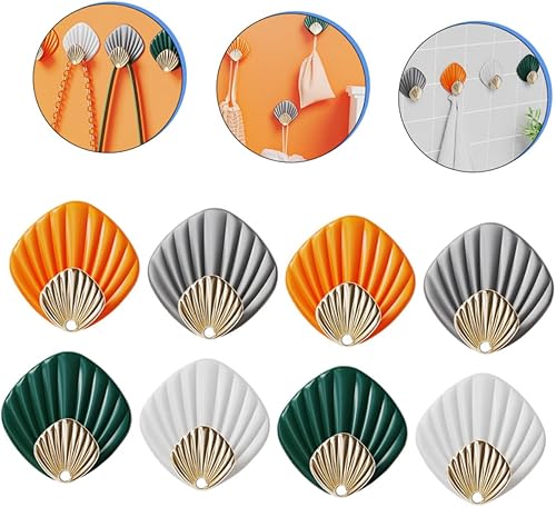 Miniatura 4 de Cabilock 40 ganchos de pared, ganchos de almacenamiento, ganchos de clavija, gancho creativo, ganchos de cocina, ganchos para el hogar, ganchos de