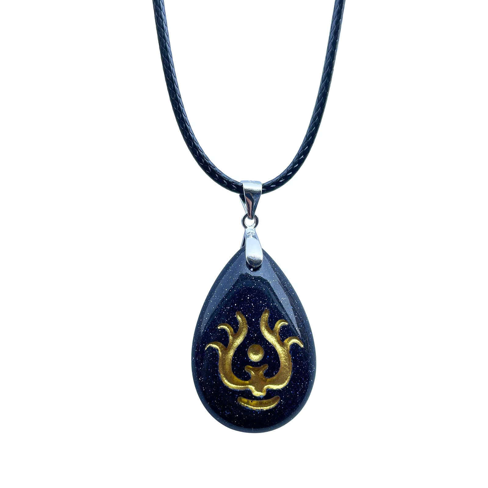 Collar de anime Hayao Miyazaki Laputa con colgante de piedra voladora castillo en el cielo Sheeta para niña, regalo de joyería