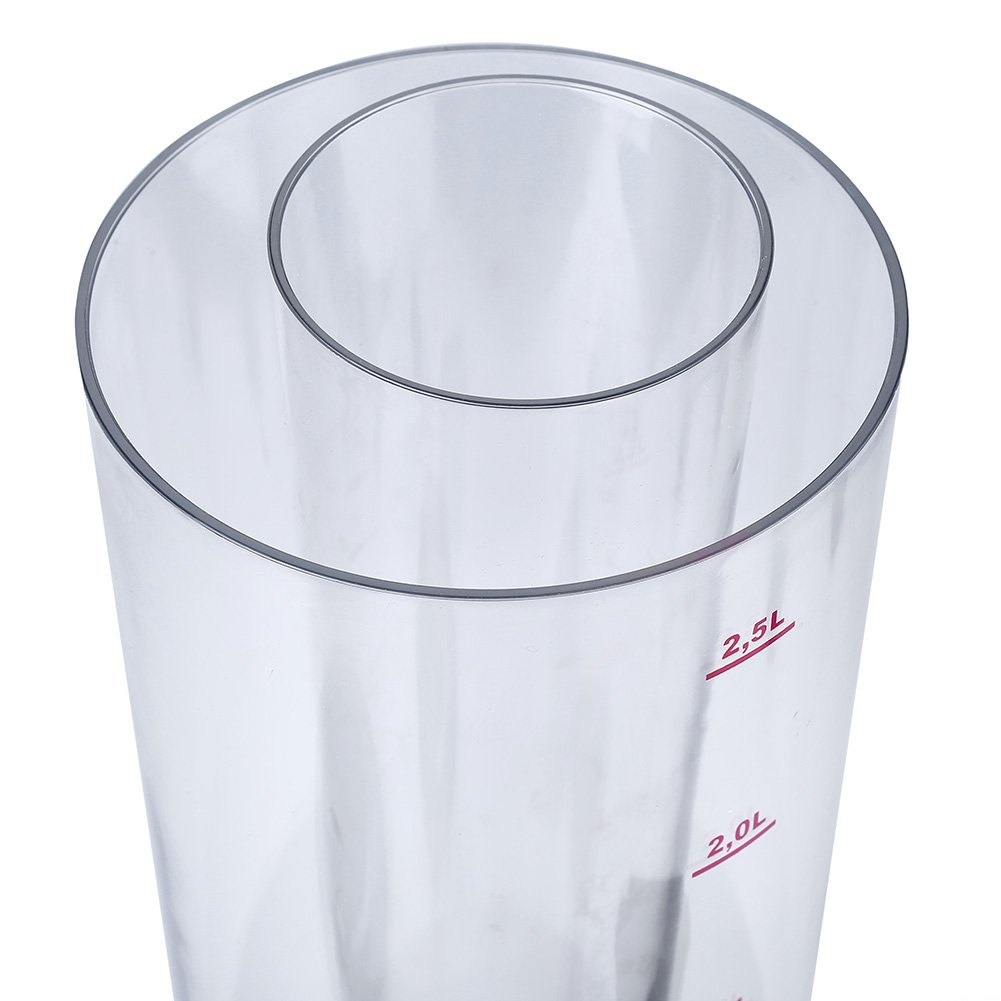 Dispenser di birra, distributore di bevande per distributori di birra da 2,5 litri Dispenser di bevande con tubo di ghiaccio per vino Birra Succo d'acqua Accessori per la casa(nero)
