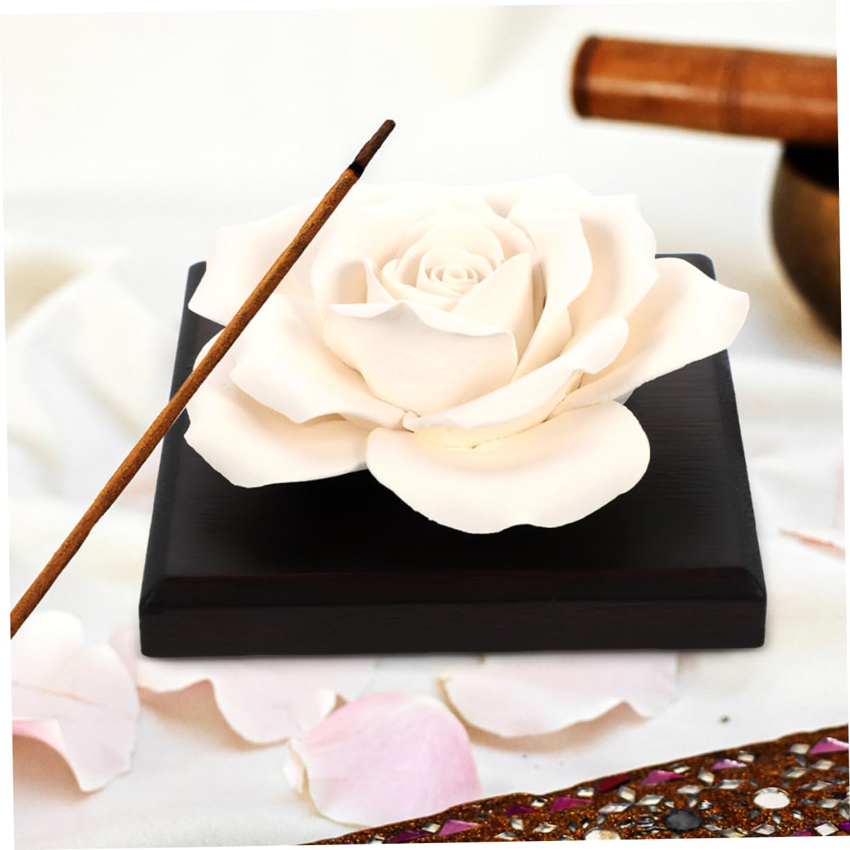 Gadpiparty Diffusore Profumatore in Ceramica 2 Pezzi per Auto e Casa | Adatto a Essenze e Profumo, Diffusione Stabile, Uso Semplice, Formato Mini per Scrivania e Ambienti Interni
