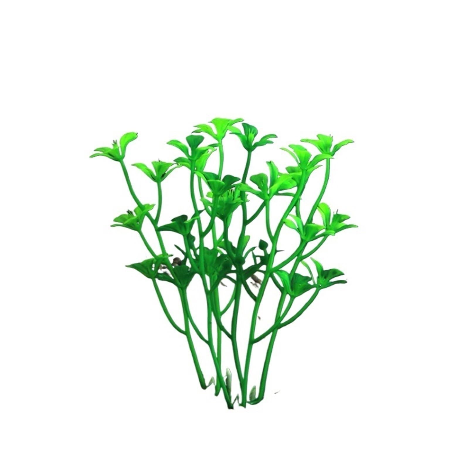 LTYKNGH Aquarium Plants 4PCS Artificial Water Plant Grass Aquarium Decorations Plants Fish Tank Flower Ornament Decor Aquatic(Color12)