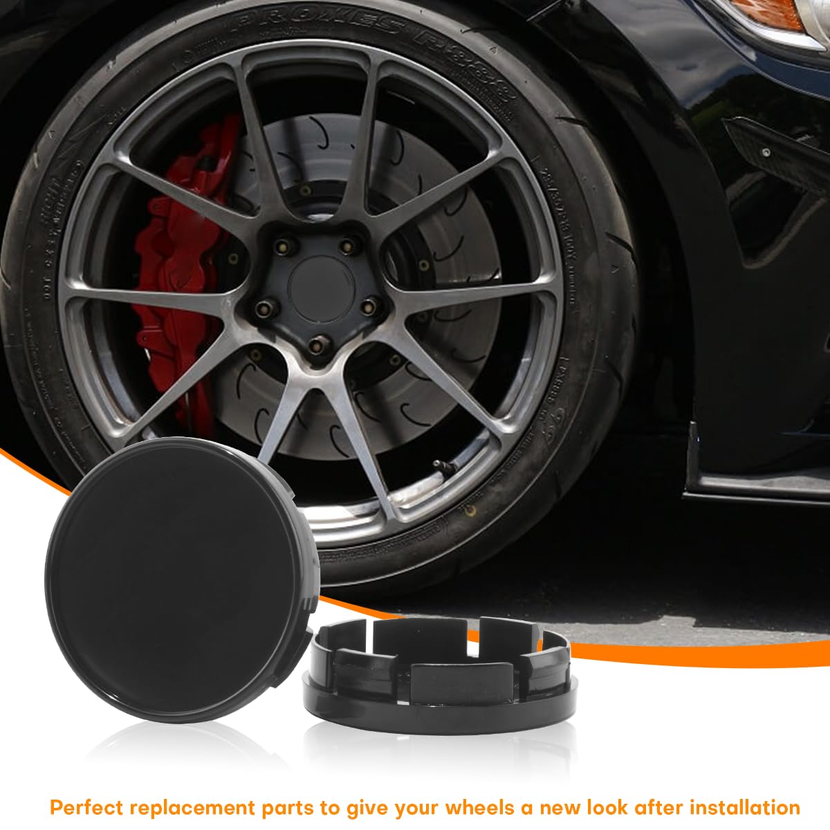 Amazon.com: GTownWorks 54mm 2.15in Wheel Center Caps for BBS