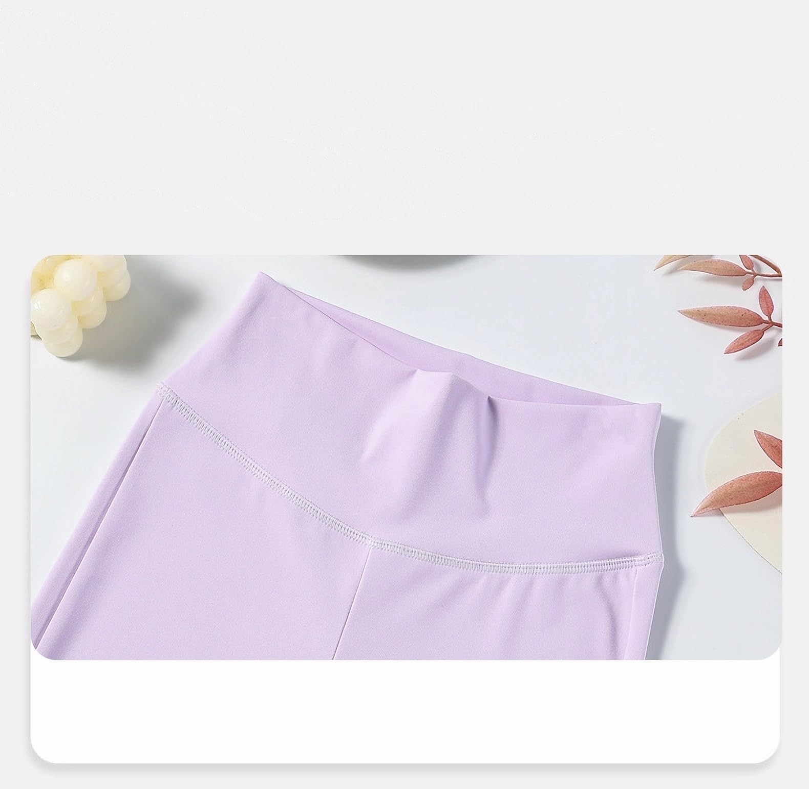 Leggings da ragazza tinta unita pantaloni svasati pantaloni yoga per bambini 7-14 anni